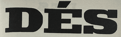 titre de la revue Dés