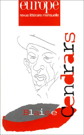 Couverture de la revue Europe avec un dessin de Blaise Cendrars