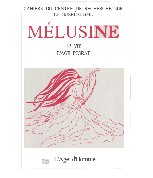 Couverture de la revue Mélusine n° 8